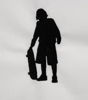 Skateboarder Machine Embroidery Design, Silhouette embroidery, skateboard embroidery, skater embroidery, teenage boy embroidery, skate board - sproutembroiderydesigns