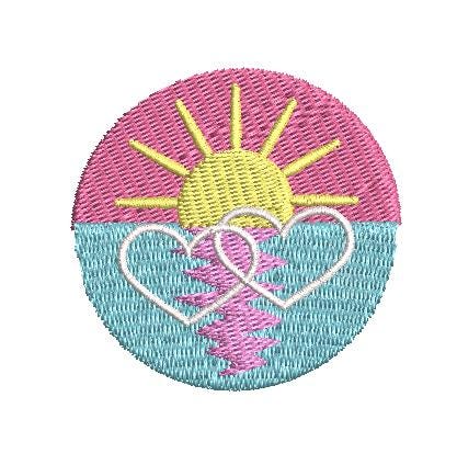 Beach Wedding Machine Embroidery Design, 11 Embroidery Designs - sproutembroiderydesigns