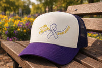 Cystic Fibrosis Machine Embroidery Design, 4x4 Hoop - sproutembroiderydesigns