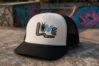 Graffiti Love Machine Embroidery Design, 24 sizes - sproutembroiderydesigns