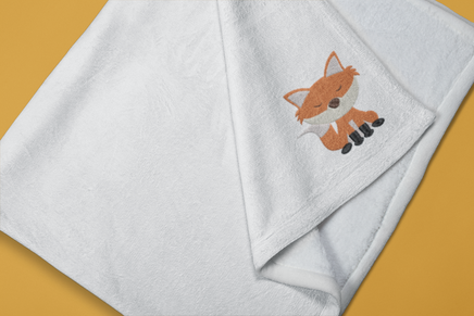 Sly Fox Machine Embroidery Design - sproutembroiderydesigns