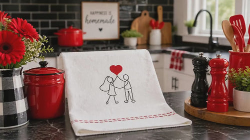 Wedding Couple Heart Machine Embroidery Design, wedding embroidery design