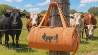 Cowboy Machine Embroidery Design, Bull Silhouette embroidery design