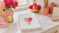 Heart Hot Air Balloon Machine Embroidery Design