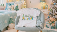 Snow Cute Gnome Machine Embroidery Design, 2 Sizes, Christmas gnome embroidery