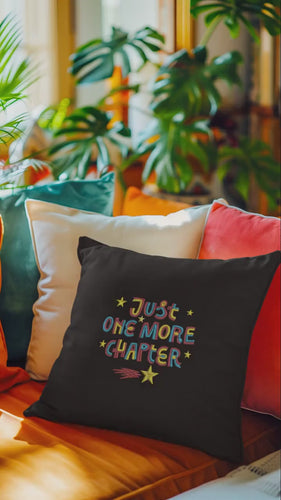 Just One More Chapter Book Embroidery Design, Book Club Pattern Quick Stitch