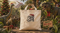 Christmas Dinosaur  Machine Embroidery Design, Santa T-rex Dinosaur Embroidery Design