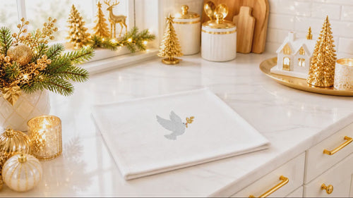 Peace Dove Christmas Machine Embroidery Design