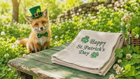 Happy St. Patrick's Day Machine Embroidery Design, Clover design, Shamrock embroidery, St. Patrick's day embroidery pattern, clover design