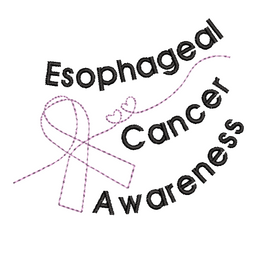 FREE Esophageal Cancer Ribbon Machine Embroidery Design - sproutembroiderydesigns
