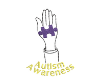 FREE Autism Awareness Machine Embroidery Design - sproutembroiderydesigns