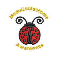 FREE Ladybug Medulloblastoma Machine Embroidery Design - sproutembroiderydesigns