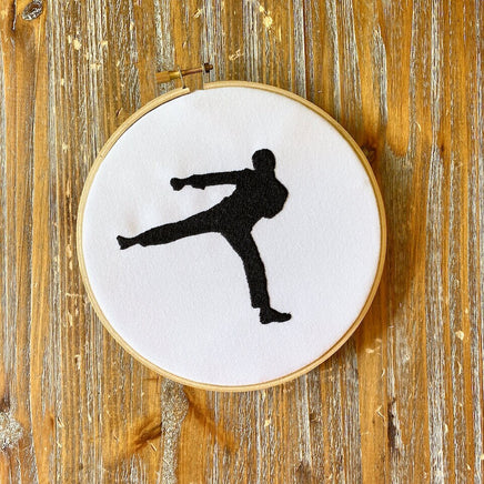 Karate Machine Embroidery Design - sproutembroiderydesigns