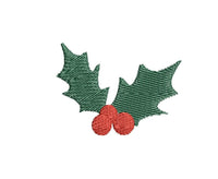 Holly Berry Christmas Machine Embroidery Design - sproutembroiderydesigns