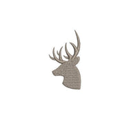 Deer Silhouette Machine Embroidery Design - sproutembroiderydesigns