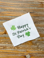 Happy St. Patrick's Day Machine Embroidery Design - sproutembroiderydesigns
