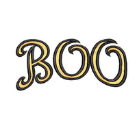 Halloween Boo Machine Embroidery Design - sproutembroiderydesigns