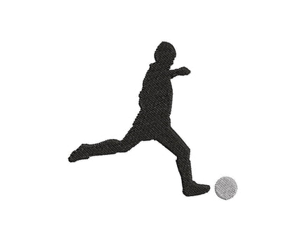 Soccer Machine Embroidery Design - sproutembroiderydesigns