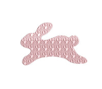Embossed Easter Bunny Machine Embroidery Design - sproutembroiderydesigns
