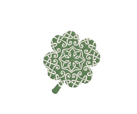 St. Patrick's Day Shamrock Machine Embroidery Design - sproutembroiderydesigns