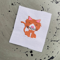 Meow Cat Machine Embroidery Design, 4x4 hoop - sproutembroiderydesigns