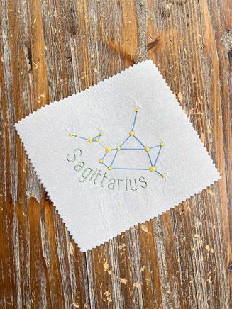 Horoscope Sagittarius Machine Embroidery Design, 4x4 hoop - sproutembroiderydesigns