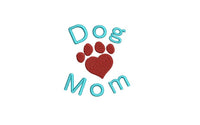 Dog Mom Machine Embroidery Design - sproutembroiderydesigns