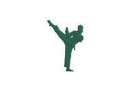 Karate Girl Machine Embroidery Design - sproutembroiderydesigns