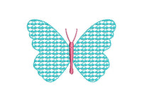 Butterfly Design Pack Embroidery Designs, 4 designs included - sproutembroiderydesigns