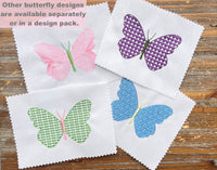 Butterfly Design Pack Embroidery Designs, 4 designs included - sproutembroiderydesigns