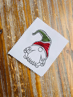 Christmas Hat Gnome Machine Embroidery Design - sproutembroiderydesigns