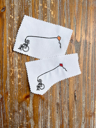 Kite Wheelchair Machine Embroidery Design, 2 sizes - sproutembroiderydesigns