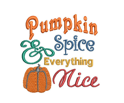 Collection of Autumn Machine Embroidery Design, 6 designs - sproutembroiderydesigns