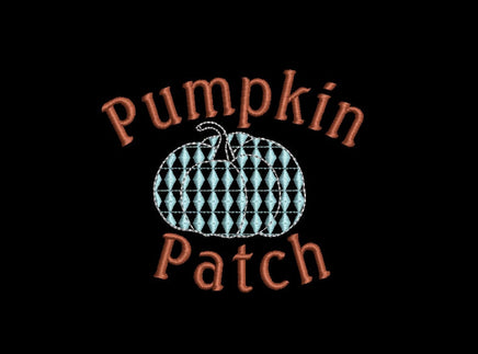 Pumpkin Patch Embroidery Design, pumpkin embroidery design - sproutembroiderydesigns