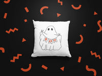 Boo Ghost Machine Embroidery Design, 2 sizes, Halloween Embroidery Design - sproutembroiderydesigns