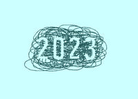 2023 machine embroidery design, Happy New Year embroidery design, Hallow Font, scribble design - sproutembroiderydesigns