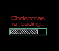 Christmas is Loading Machine Embroidery Design, Funny Christmas embroidery design - sproutembroiderydesigns
