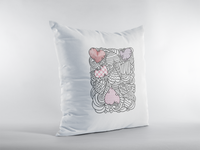 Doodle Heart Machine Embroidery Design - sproutembroiderydesigns