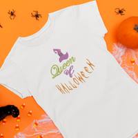 Queen of Halloween Machine Embroidery Design, 2 sizes - sproutembroiderydesigns